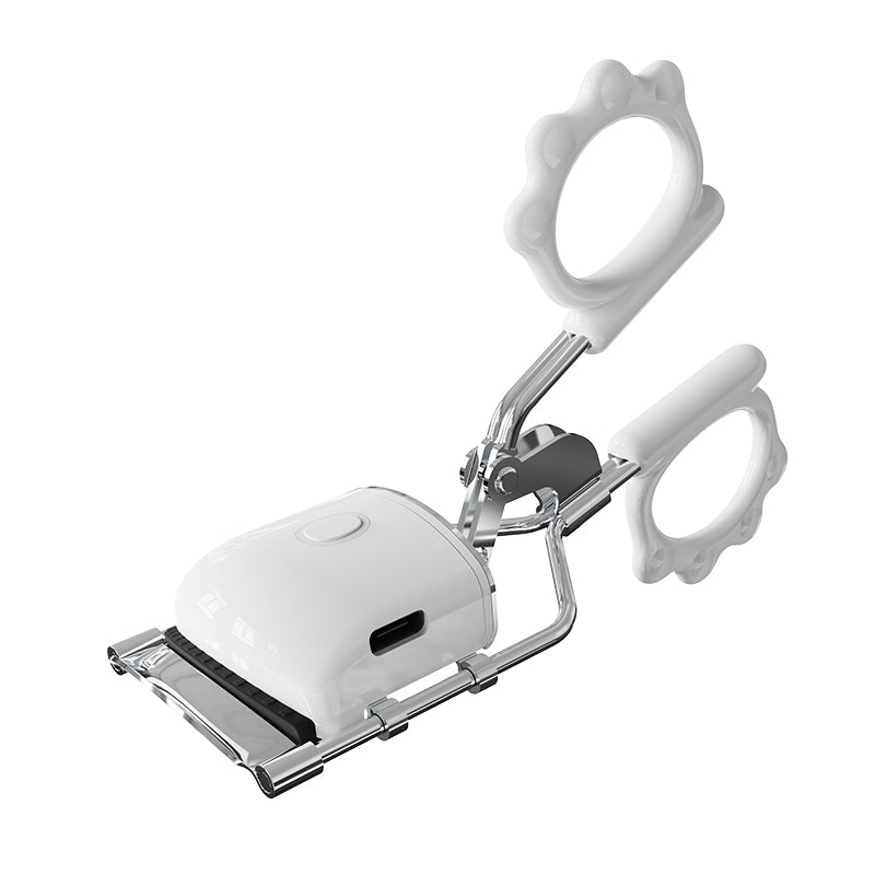 Heated Eyelash Curler with Comb, Rechargeable Battery Powered, Easy Natural Curls, Beauty Tool for Women, Curling